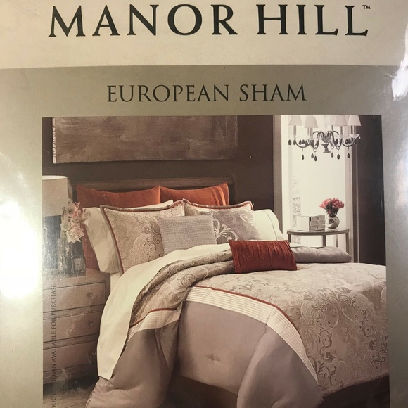 Manor Hill Bedding Two Manor Hill Deco Opulence European Pillow Sham Poshmark